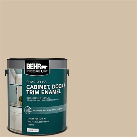 BEHR PREMIUM 1 Gal PPU7 08 Baja Semi Gloss Enamel Interior Exterior