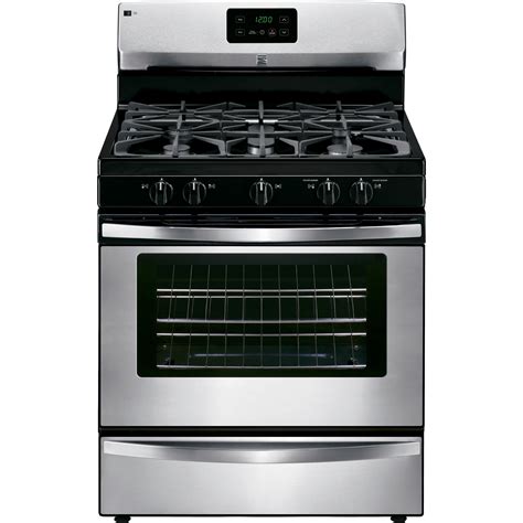 Kenmore 73433 4 2 Cu Ft Gas Range W Broil And Serve Drawer Stainless Steel