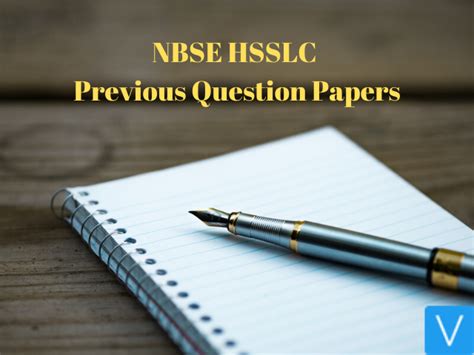 NBSE HSSLC Model Question Papers PDF Nagaland Class 12 Previous Old