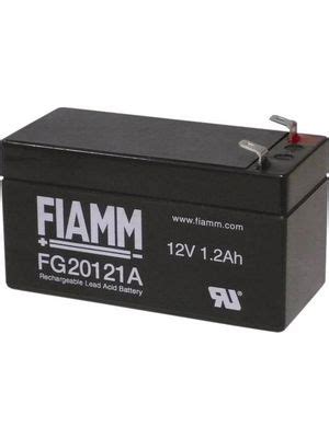 Fg A Fiamm Rechargeable Battery Lead Acid V Ah Blade