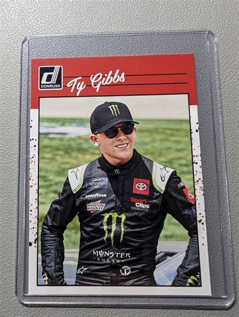 Panini Donruss Racing Nascar Ty Gibbs Retro Ebay