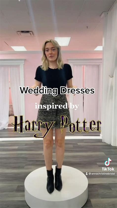 Harry Potter inspired Wedding Dresses ⚡️