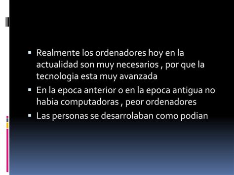 Historia Del Ordenador Ppt