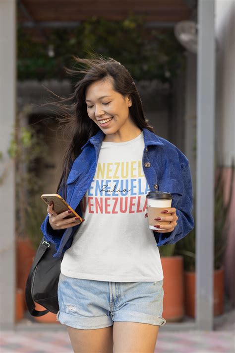 Venezuela Flag Colors Tshirt - Personalized State or City of Venezuela