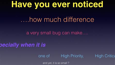 Have you ever noticed....