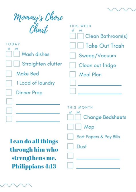 This Is The Best Chore Chart For Adults To Make Your House Look Amazing