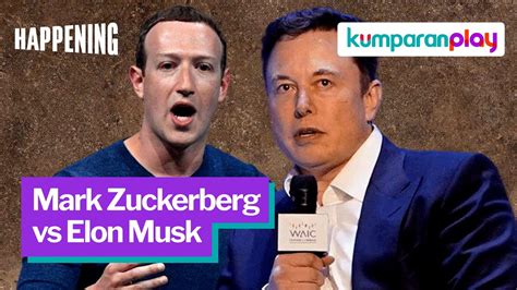 Siap Siap Duel Mark Zuckerberg Dan Elon Musk Di Atas Ring Youtube