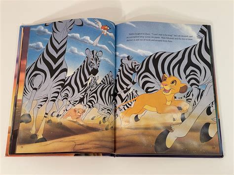 1994 The Lion King Disney Classic Series Hardcover Book Mouse Works Classics Collection