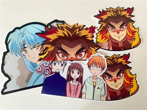 Anime stickers random waterproof vinyl stickers different | Etsy