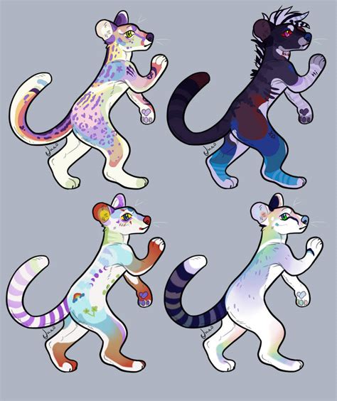 Rainbow Adopts Open 34 By Alaskancat On Deviantart