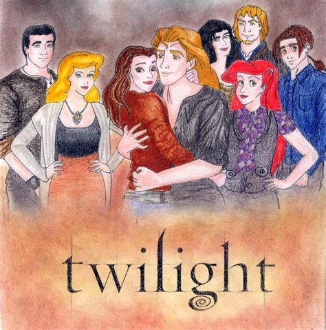 Twilight Saga Crossovers Disney Princess Fan Art 16750171 Fanpop