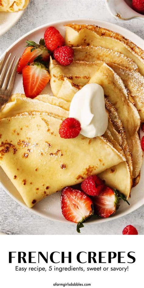 French Crepes | A Farmgirl's Dabbles