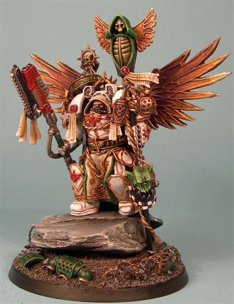 Warhammer 40k, Dark Angels Space Marines - awesome custom Belial of the ...