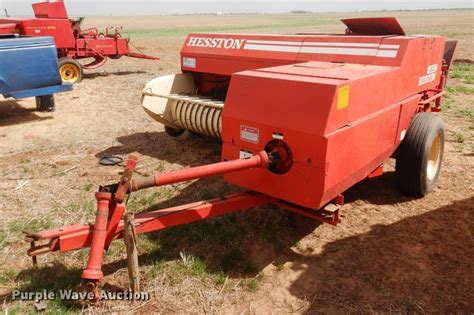 1978 Hesston 4500 Small Square Baler In Burlington Ok Item Dk0771