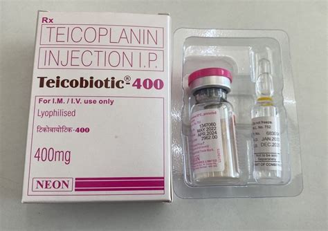 Teicoplanin Injection Ip At Rs Piece Pharmaceutical Injection In