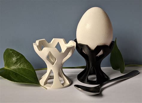 Egg Cups In A Modern Look Also Available In Bright Colors Etsy