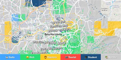 Belo Horizonte Neighborhood Map