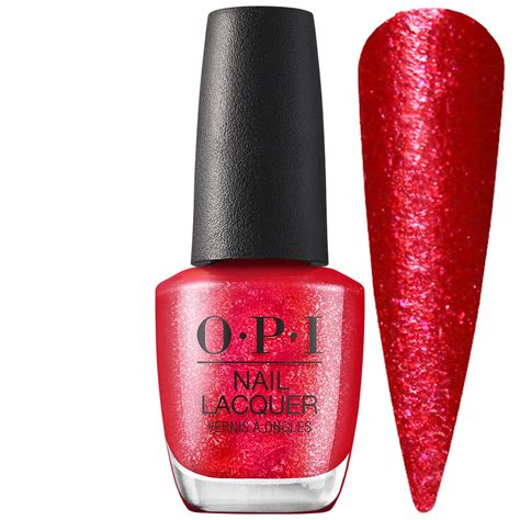 Opi Jewel Be Bold Holiday 2022 Nail Polish Rhinestone Red Y 15ml