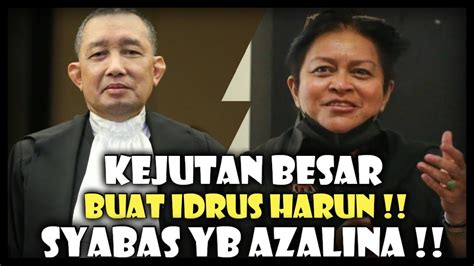 Syabas Yb Azalina Kejutan Besar Buat Peguam Negara Idrus Harun