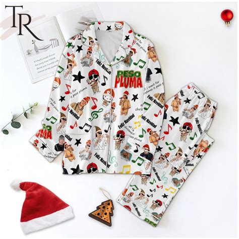 Peso Pluma Feliz Navidad Pajamas Set Torunstyle