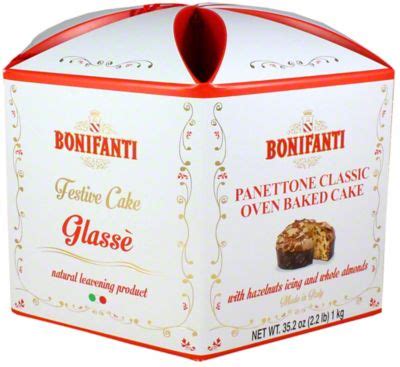 Bonifanti Panettone Almond Glazed Cake Lb Central Market