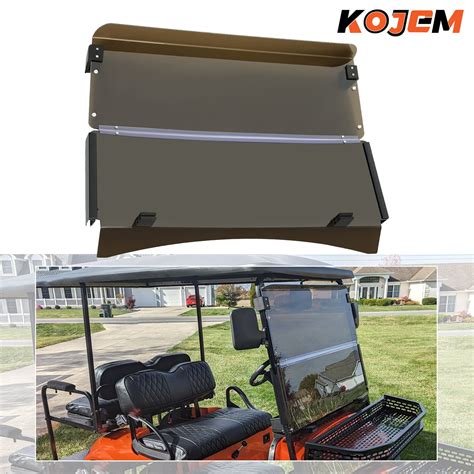 KOJEM EZGO TXT Golf Cart Accessories Impact Resistant Tinted