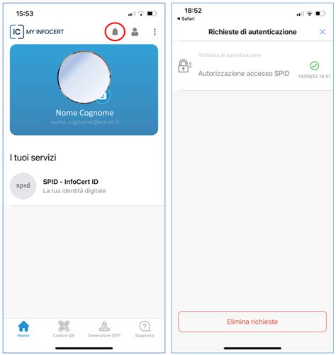 Guida Allapp Myinfocert Per Infocert Id Assistenza Infocert