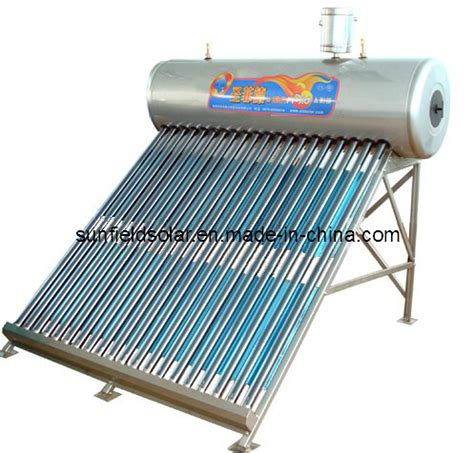 Thermosyphon Solar Water Heater Compact Non Pressurized System