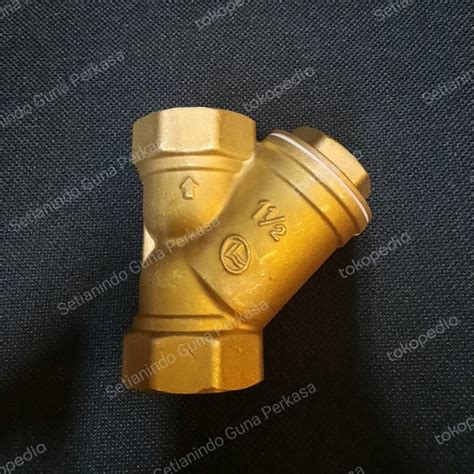 Jual Y Strainer Pn Kuningan Drat Inch Y Strainer Pn