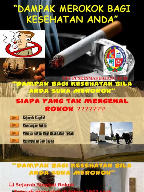 Dampak Merokok Bagi Kesehatan Anda Pdf