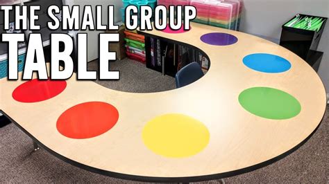 Classroom Tour The Small Group Table Youtube