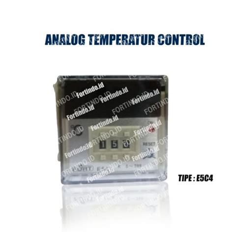 Analog Temperatur Control E C Fort Pengatur Suhu Thermo Control Termo