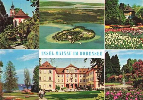 ALTE AK INSEL Mainau Im Bodensee 1977 Ansichtskarte Dsc4642h EUR 1 00