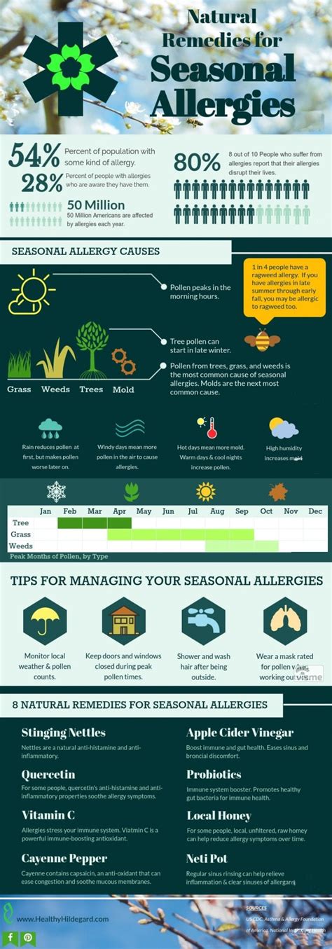 Eight Natural Remedies For Seasonal Allergies Healthy Hildegard