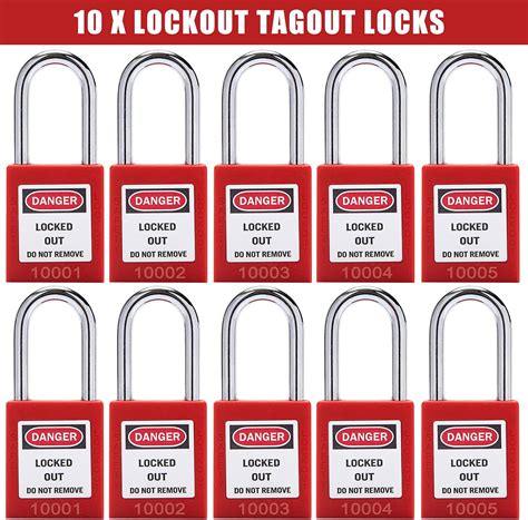 Buy Omgtmd Lockout Tagout Lock Box Kit Portable Safety Padlock Box Loto