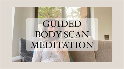 Guided Body Scan Meditation For Relaxation Youtube