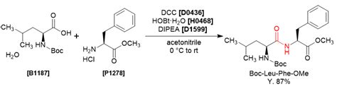 Tci Practical Example Condensation Using Dcc And Hobt Tokyo Chemical