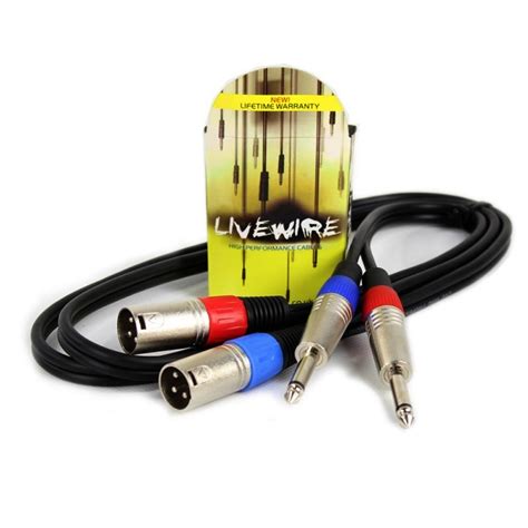 Proel Male Xlr Mm Mono Jack Cable Getinthemix