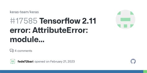 Tensorflow Error Attributeerror Module Tensorflow Api V