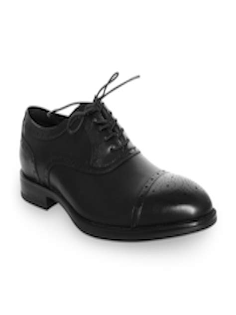 Buy Kenneth Cole Men Black Solid Leather Formal Brogues Formal Shoes For Men 14081140 Myntra