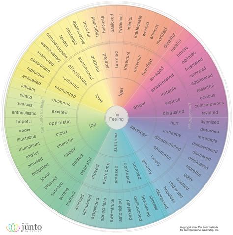 The Ultimate Visual Guide To Human Emotion Feedbox