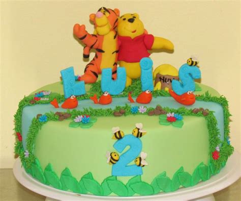 Winnie the Pooh and Tigger | Winnie the pooh, Cake, Winnie