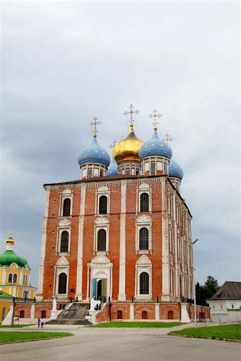 Photo Bright Ancient Christian Temple Editorial Stock Image Image Of