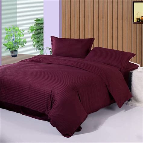 Постельное белье MERISET Марсала Сатин страйп Евро на резинке 550263-7 ...