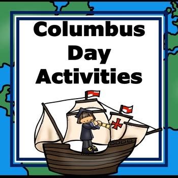 Columbus Day Activities by Robin Wilson First Grade Love | TpT