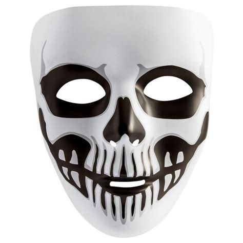 Skeleton Top Half Mask