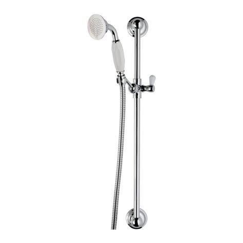 Classic Traditional Shower Riser Rail Kit