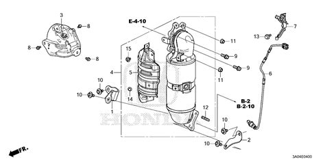 Honda Cr V Bolt Flange X Converter B Honda