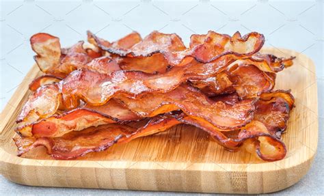 Bacon strips | Food Images ~ Creative Market