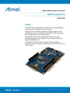 Sam C Xplained Pro Microchip Technology Sam C Xplained Pro